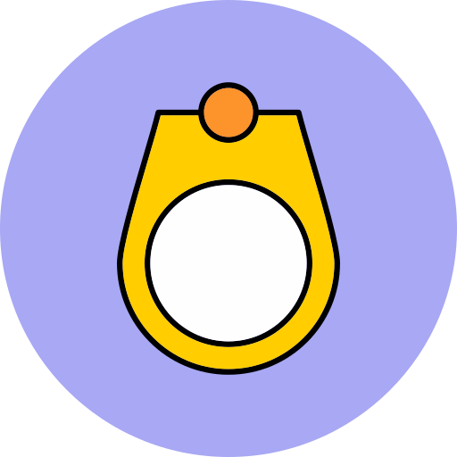 ring Generic color lineal-color icon