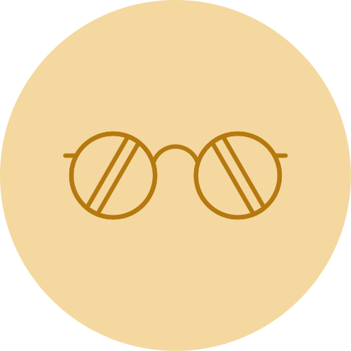 gafas de sol Generic color lineal-color icono