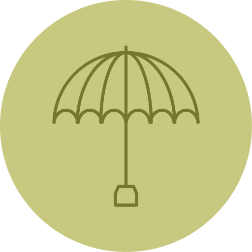 Зонтик Generic color lineal-color иконка