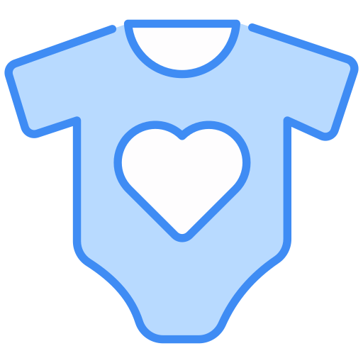 ropa de bebé Generic color lineal-color icono