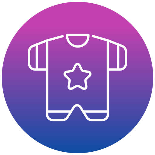 Baby clothes Generic gradient fill icon
