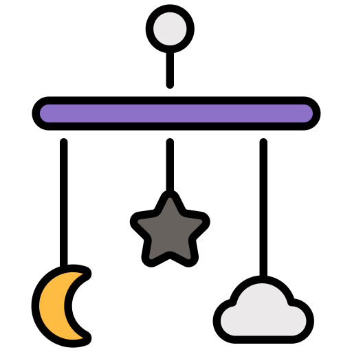 dziecko mobilne Generic color lineal-color ikona