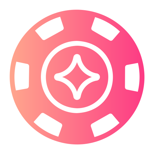 poker chip Generic gradient fill icon