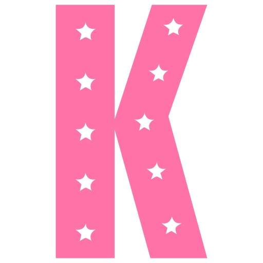 lettre k Generic color fill Icône