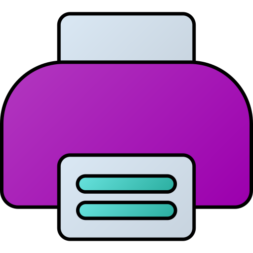 Printer Generic gradient lineal-color icon