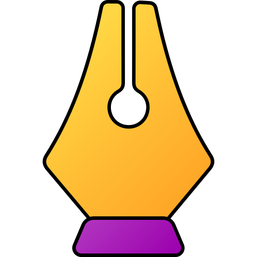 lapicera Generic gradient lineal-color icono