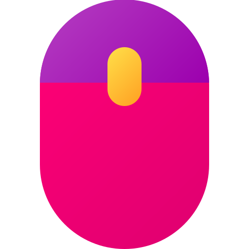 컴퓨터 마우스 Generic gradient fill icon