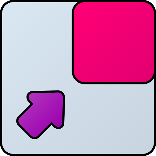 cambiar tamaño Generic gradient lineal-color icono