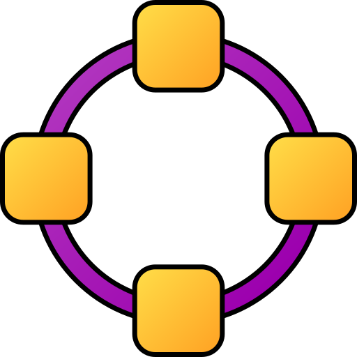 wektor Generic gradient lineal-color ikona