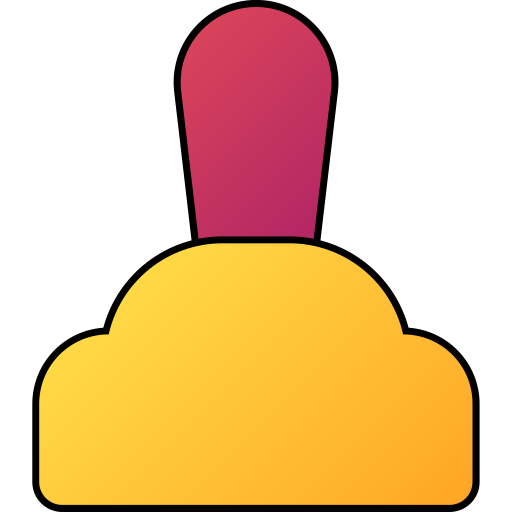 sello de goma Generic gradient lineal-color icono