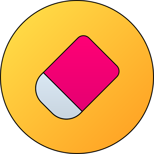 Eraser Generic gradient lineal-color icon