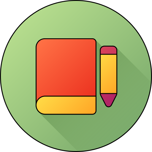 boek Generic gradient lineal-color icoon