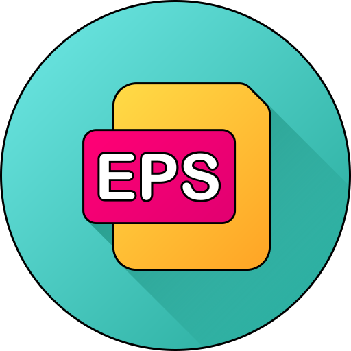 Eps Generic gradient lineal-color icon