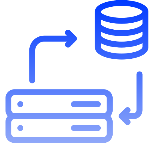 synchronisieren Generic gradient outline icon