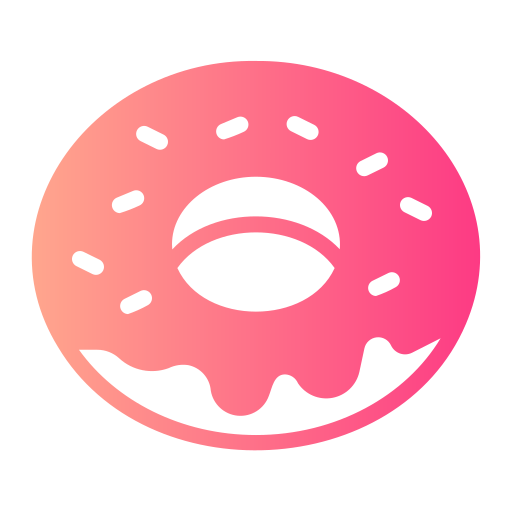 donut Generic gradient fill Icône