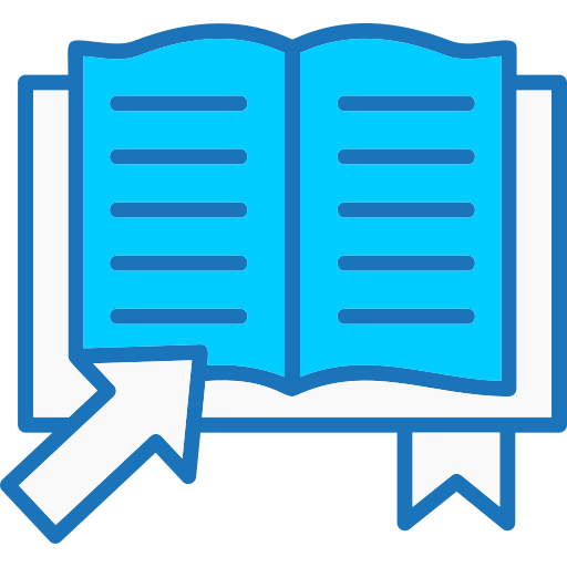 e-book Generic color lineal-color icon