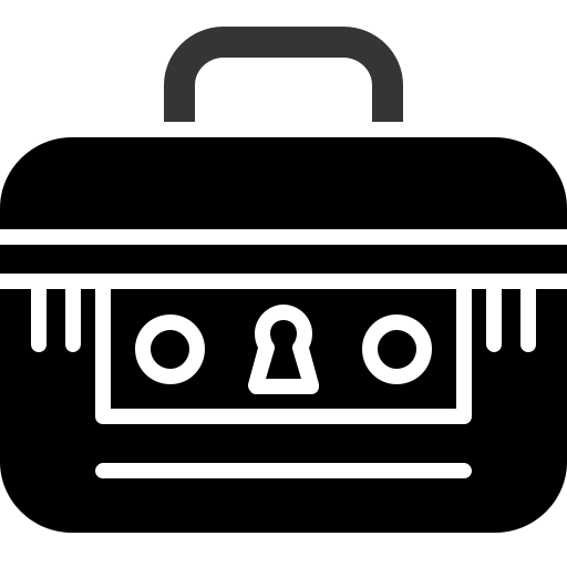 Briefcase Generic black fill icon