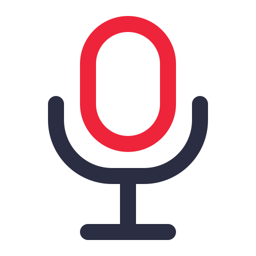 Mic Generic color outline icon