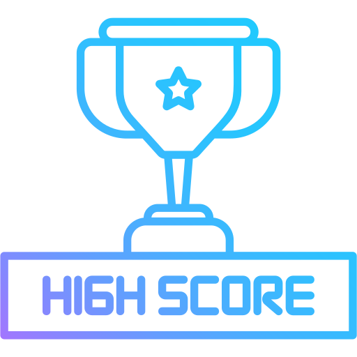 High score Generic gradient outline icon