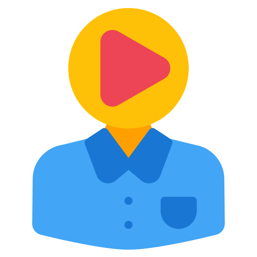 Content creator Generic color fill icon