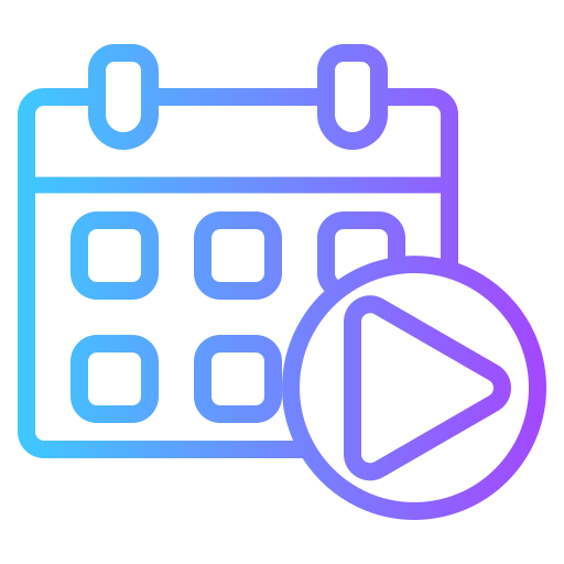 zeitplan Generic gradient outline icon