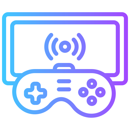 Game online Generic gradient outline icon