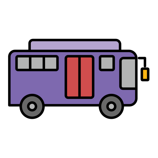 Bus Generic color lineal-color icon