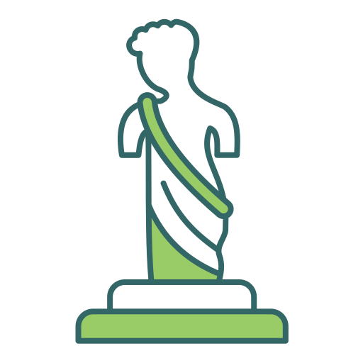 estatua Generic color lineal-color icono