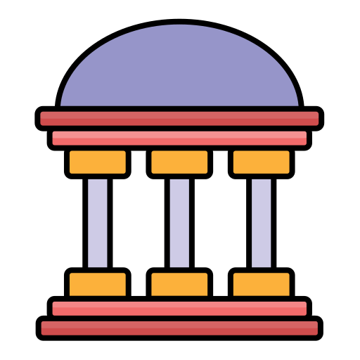 monumento Generic color lineal-color icono