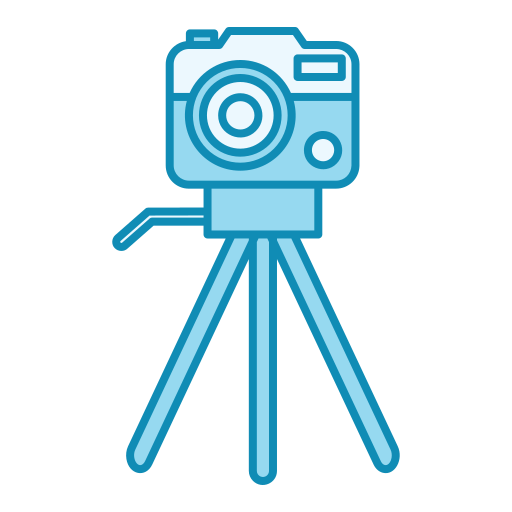 soporte para cámara Generic color lineal-color icono