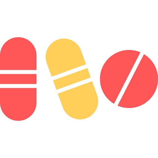 pastillas Generic color fill icono