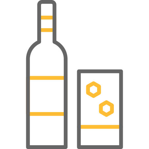 Alcohol Generic color outline icon