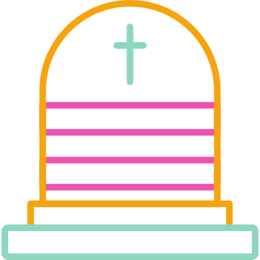 죽음 Generic color outline icon