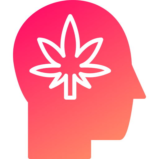 cannabis Generic gradient fill icona