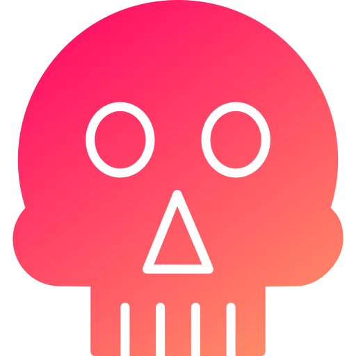 두개골 Generic gradient fill icon
