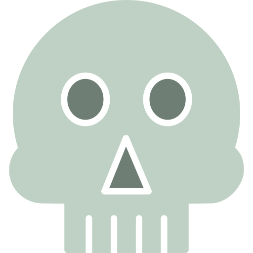 cráneo Generic color fill icono