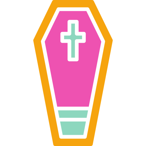 cercueil Generic color fill Icône