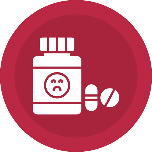 Antidepressant Generic color fill icon