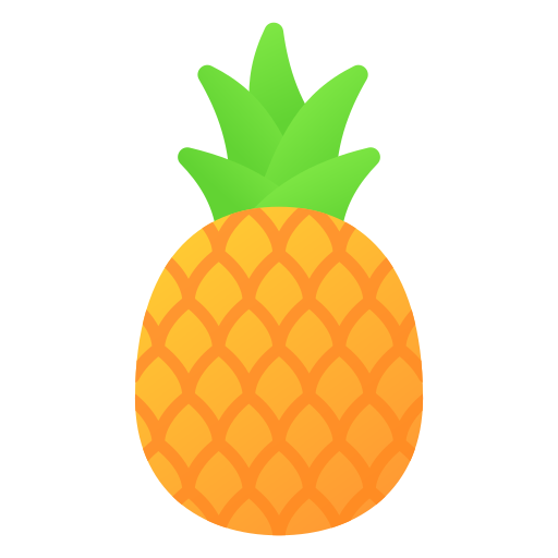 パイナップル Generic gradient fill icon