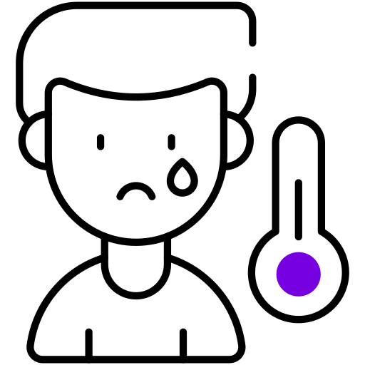 발열 Generic color lineal-color icon