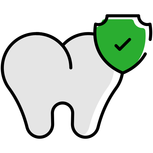 zdrowe zęby Generic color lineal-color ikona
