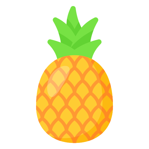 ananas Generic color fill icona