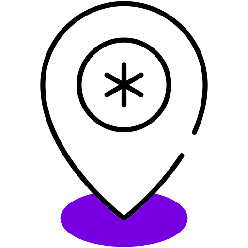 위치 핀 Generic color lineal-color icon