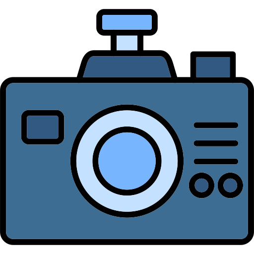 Camera flash Generic color lineal-color icon