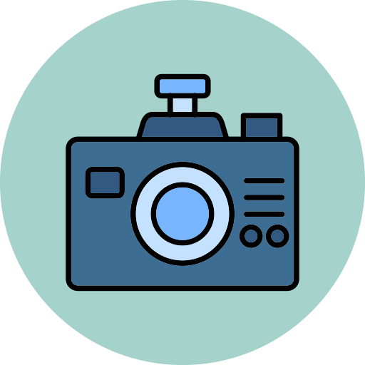 カメラのフラッシュ Generic color lineal-color icon