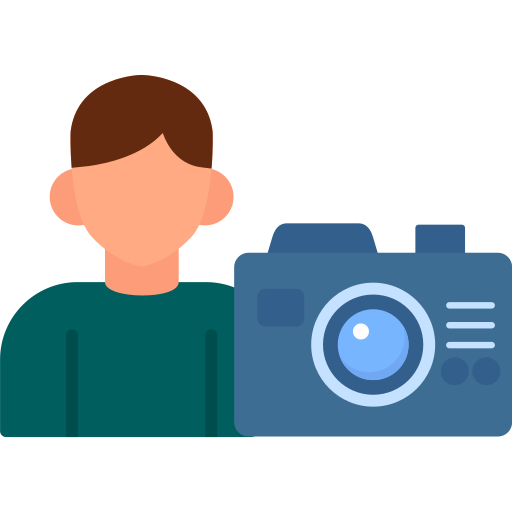 Photographer Generic color fill icon