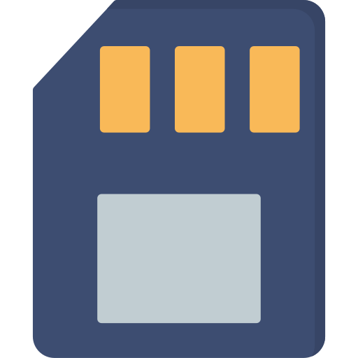 sd-karte Generic color fill icon