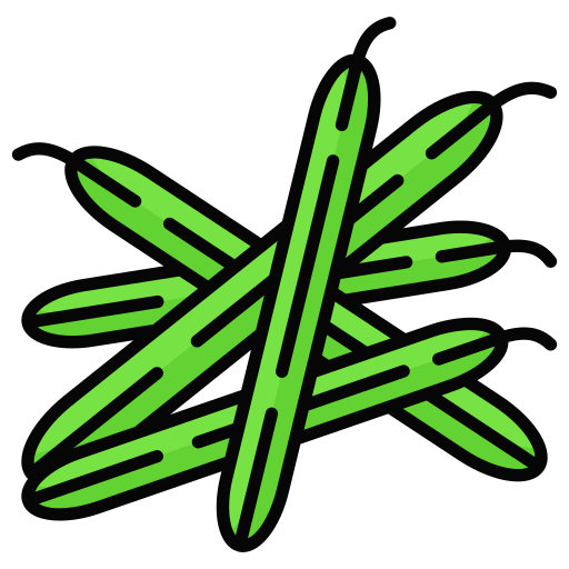 grüne bohnen Generic color lineal-color icon
