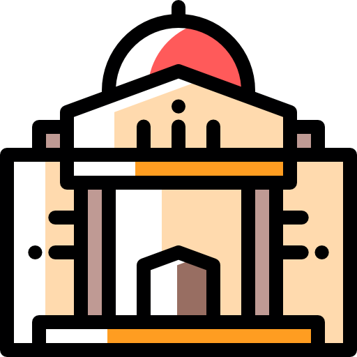 モスク Detailed Rounded Color Omission icon