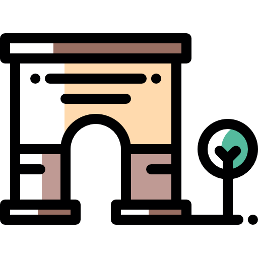 Arch Detailed Rounded Color Omission icon